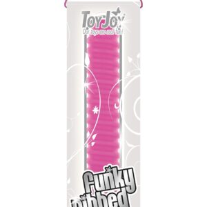 VIBRATORE IN SILICONE "FUNKY RIBBED" - immagine 3