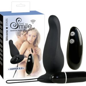 VIBRATORE ANALE CON TELECOMANDO SWEET SMILE "HOPPER 2.0" - immagine 1