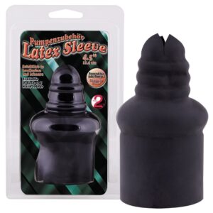 GUAINA DI RICAMBIO IN LATEX NERO PER SVILUPPATORI A POMPA - immagine 1