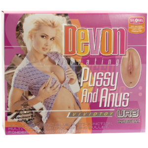 MASTURBATORE REALISTICO ANO E VAGINA VIBRANTE DOC JOHNSON "DEVON" - immagine 5