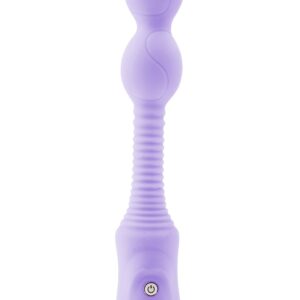 VIBRATORE A SFERE CON DOPPIO MOTORE "ORBITO" VIOLA - immagine 1