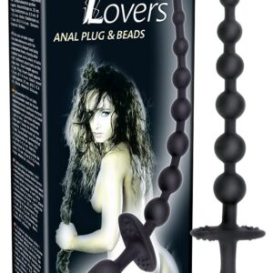 CATENA ANALE STIMOLANTE "BACKDOOR LOVERS" NERO - immagine 1