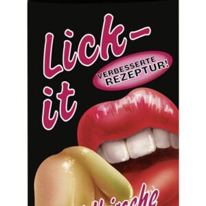 LUBRIFICANTE AROMA CILIEGIA "LICK-IT" - 50 ML - immagine 1