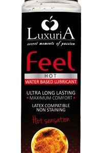 LUBRIFICANTE INTIMATELINE LUXURIA FEEL "HOT SENSATION" - 60 ML - immagine 1