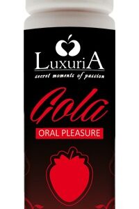 EMULSIONE GEL INTIMATELINE LUXURIA GOLA "FRAGOLA" - 50 ML - immagine 1