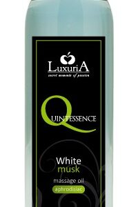 OLIO MASSAGGI INTIMATELINE LUXURIA QUINTESSENCE "MUSCHIO BIANCO" - 125 ML - immagine 1