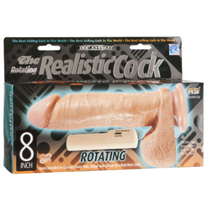 VIBRATORE REALISTICO ROTANTE DOC JOHNSON - 20 CM - immagine 3