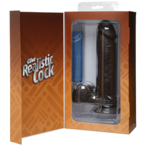 FALLO REALISTICO DOC JOHNSON NERO - 20 CM - immagine 4