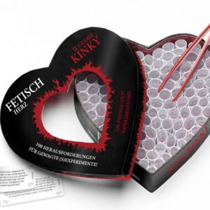GIOCO PER COPPIE 100 ESPERIMENTI PROVOCANTI "KINKY HEART" - immagine 1
