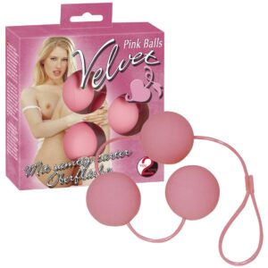 SFERE DEL PIACERE "VELVET" ROSA - immagine 1
