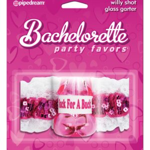 GIARRETTIERA IN PIZZO CON BICCHIERE SHORTINO ESTRAIBILE - immagine 3