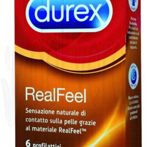 PROFILATTICI NO LATEX DUREX "REAL FEEL" - 6 PEZZI - immagine 1