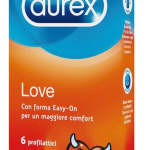 PROFILATTICI FORMA COMFORT DUREX "LOVE" - 6 PEZZI - immagine 1