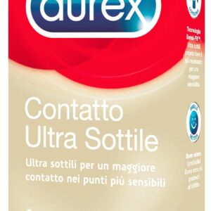 PROFILATTICI DUREX "CONTATTO ULTRA SOTTILE" - 6 PEZZI - immagine 1