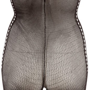 CATSUIT IN MICRORETE CON FIANCHI LAVORATI - immagine 6