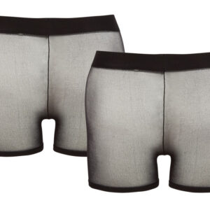 COPPIA BOXER UOMO IN TESSUTO TRASPARENTE - TAGLIA UNICA - immagine 6