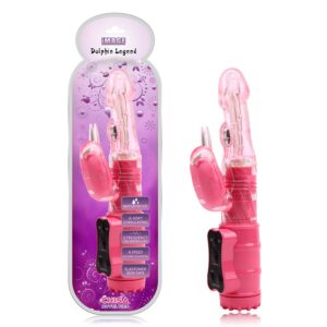 VIBRATORE RABBIT 12 FUNZIONI "DOLPHIN LEGEND" - immagine 1