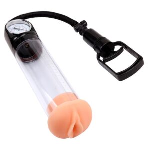 POMPA SVILUPPATORE PENE CON VAGINA w21e"ACCU-METER POWER PUMP X2" - immagine 4