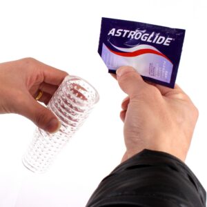 GUINA FALLICA STIMOLANTE "STROKE" TRASPARENTE - immagine 5