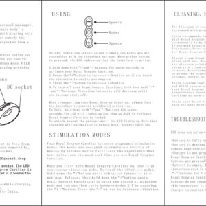 VIBRATORE IN PURO SILICONE "ROYAL SCEPTER CAROLINE" ROSSO - immagine 4