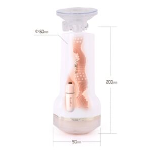 MASTURBATORE VAGINA VIBRANTE CON VENTOSA "SPIDER" - immagine 7