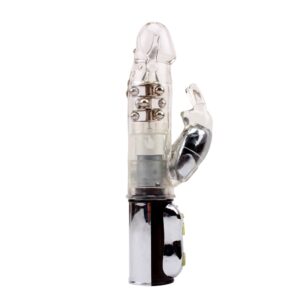 VIBRATORE E STIMOLATORE RABBIT "THE SILVER KING" - immagine 4
