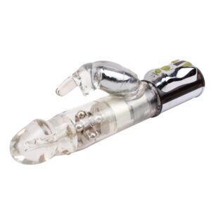 VIBRATORE E STIMOLATORE RABBIT "THE SILVER KING" - immagine 5