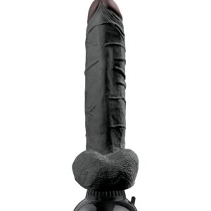 VIBRATORE REALISTICO "REAL FEEL DELUXE 7" NERO - 27.5 CM - immagine 4