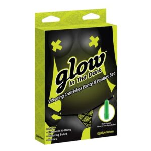 PERIZOMA FLUORESCENTE CON OVULO VIBRANTE PIPEDREAM "GLOW" - FANTASIA FIORI - immagine 4