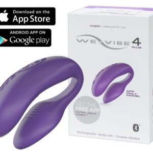 STIMOLATORE PER COPPIA CON APP WE VIBE 4 PLUS VIOLA - immagine 1