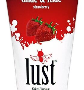 LUBRIFICANTE ALLA FRAGOLA LUST "GLIDE & RIDE" - 150 ML - immagine 1