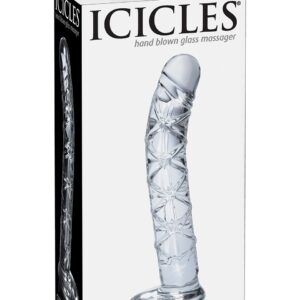 DILDO REALISTICO IN VETRO PIPEDREAM "ICICLES NO. 60" - immagine 3