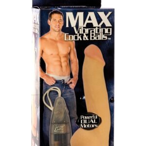 FALLO VIBRANTE REALISTICO DUE MOTORI "MAX VIBRATING" - 17 CM - immagine 3