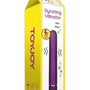 VIBRATORE CLASSICO "GYRATING" VIOLA - 18 CM - immagine 3