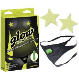 PERIZOMA FLUORESCENTE CON OVULO VIBRANTE PIPEDREAM "GLOW" - FANTASIA STELLE - immagine 5