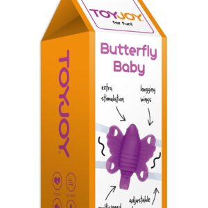 FARFALLA VIBRANTE INDOSSABILE "BUTTERFLY BABY" - immagine 3
