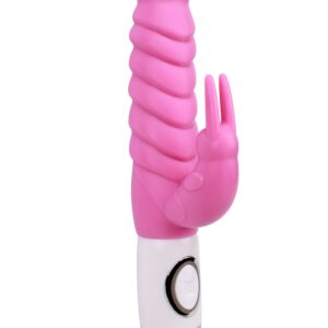 VIBRATORE CON RILIEVI STIMOLANTI "RIPPLE RABBIT" - 26 CM - immagine 8