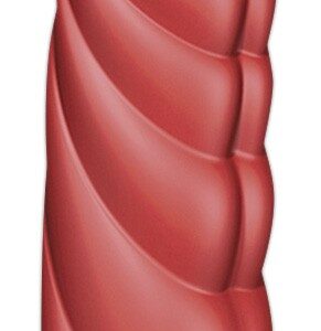 VIBRATORE REALISTICO CON RILIEVI AD ONDA "MR. PERFECT" ROSSO - 18 CM - immagine 1