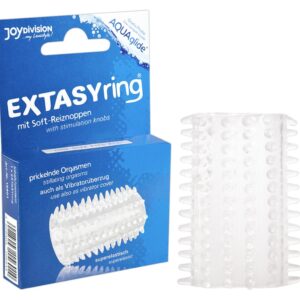 GUAINA FALLICA CON MORBIDI RILIEVI STIMOLANTI "EXTASY RING" - immagine 1