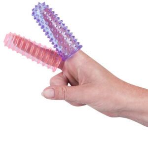 SET 2 GUAINE DA DITO PER MASTURBAZIONE "LOVE FINGERS" - immagine 6