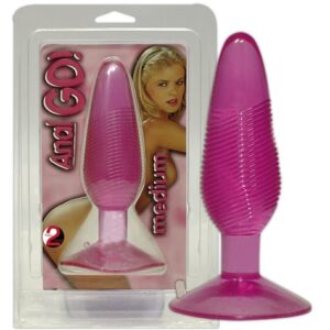 FALLO ANALE CON SCANALATURE STIMOLANTI "ANAL GO!" - immagine 1