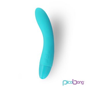 VIBRATORE IMPERMEABILE IN SILICONE PICOBONG "ZIZO" BLU - immagine 3