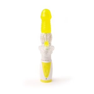 VIBRATORE RABBIT CON PERLE ROTANTI "ULTRAZONE WONDER GIRL" - 23.5 CM - immagine 1