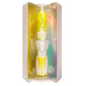 VIBRATORE RABBIT CON PERLE ROTANTI "ULTRAZONE WONDER GIRL" - 23.5 CM - immagine 4