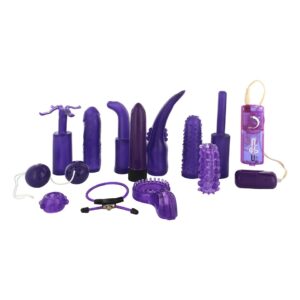 KIT DEL PIACERE 13 PEZZI "THE MEGA PURPLE" - immagine 1