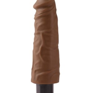 VIBRATORE REALISTICO "REAL FEEL LIFELIKE 9" BROWN - 23 CM - immagine 3