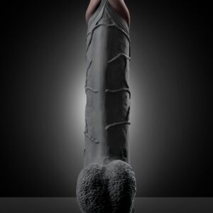 VIBRATORE REALISTICO "REAL FEEL DELUXE 11" NERO - 27 CM - immagine 5