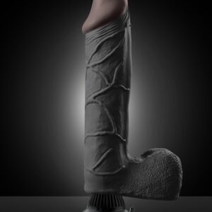 VIBRATORE REALISTICO "REAL FEEL DELUXE 11" NERO - 27 CM - immagine 7