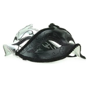 SET 2 MASCHERE IN STILE SICILIANO 50 SFUMATURE DI GRIGIO "IN MASCHERA" - immagine 7