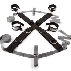 SET BDSM COSTRITTIVO 50 SFUMATURE DI GRIGIO "TIENI DURO" - immagine 7